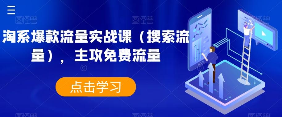 淘系爆款流量实战课（搜索流量），主攻免费流量-千创分享