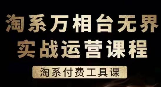 淘系万相台无界实战运营课，淘系付费工具课-千创分享