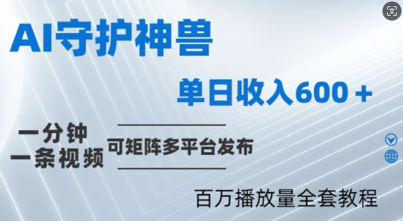 制作各省守护神，100多W播放量的视频只需要1分钟就能完成【揭秘】-千创分享