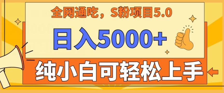 男粉项目5.0，最新野路子，纯小白可操作，有手就行，无脑照抄，纯保姆教学【揭秘】-千创分享